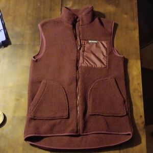 Womens Columbia Benton Springs Fleece Vest Medium